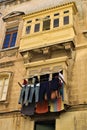 Malta, Valletta - January 2023 - Traditional architecture Royalty Free Stock Photo